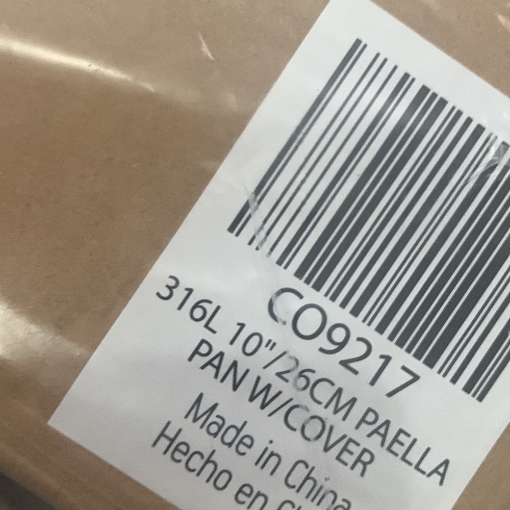 Paellera 10” brand new in box!